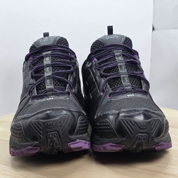 Helly Hansen Women’s 8.5 Loke Dash Outdoor Trail Hiking Shoes Black/Purple - Picture 2 of 9